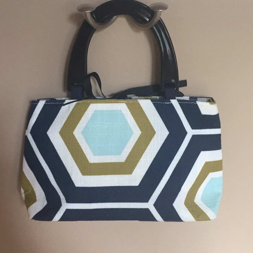 Beautiful handmade geometric design purse